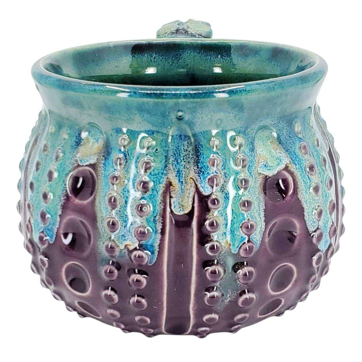 Mug - Octopus (Purple and Turquoise) by Beach Baby Ceramics