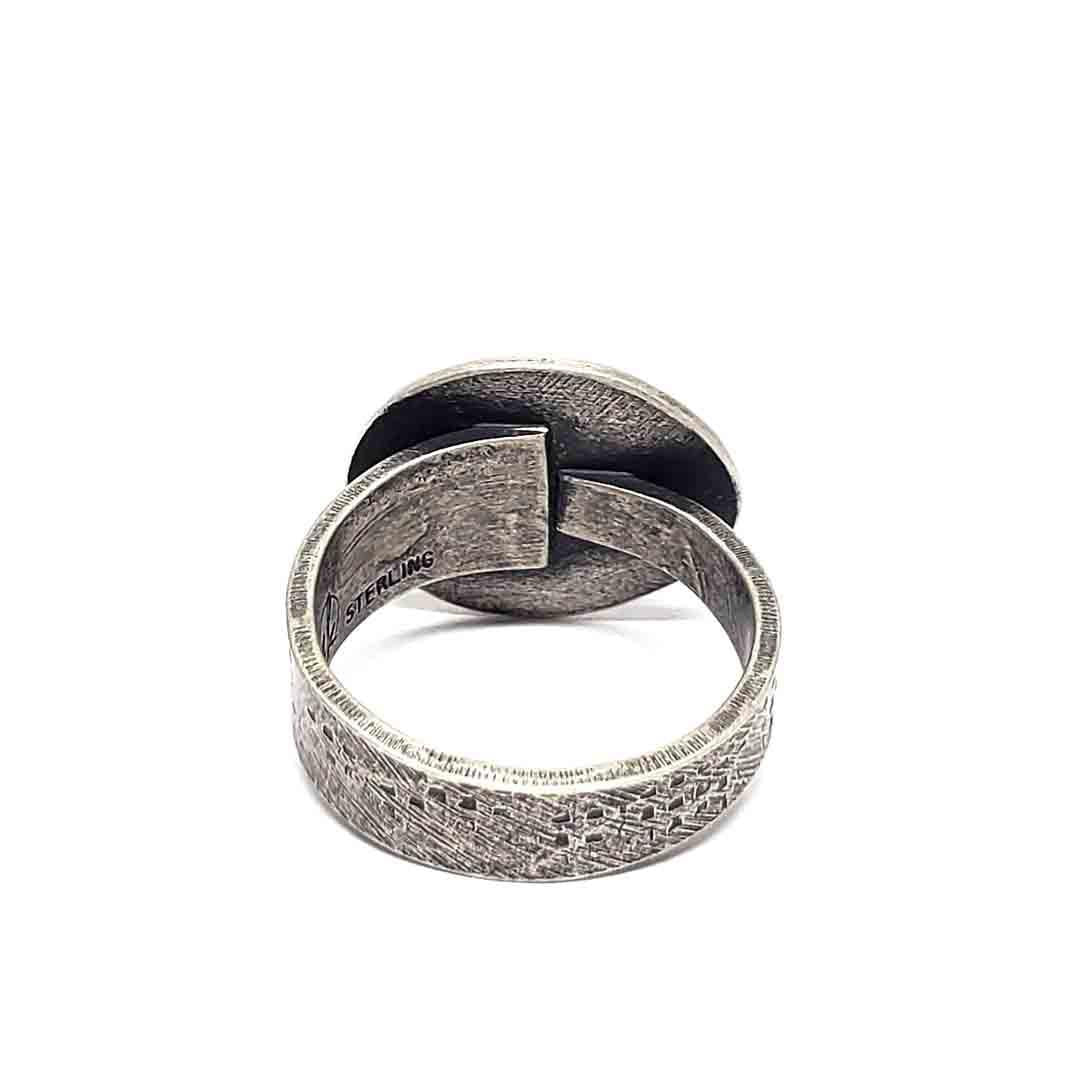 Ring - Size 8.25 - OOAK Citrine Ring in Sterling Silver by Allison Kallaway