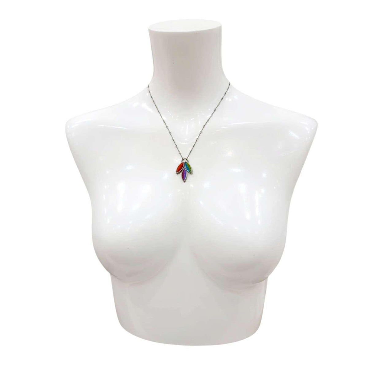 Necklace - Lotus Flower (Multicolor) by Michele A. Friedman