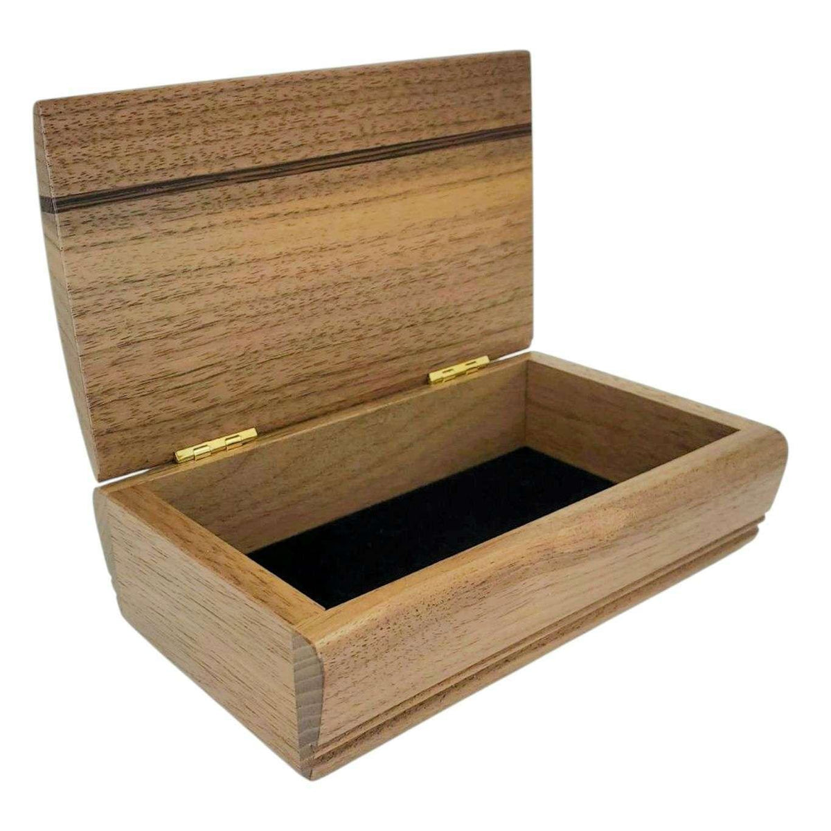 Jewelry Box - Small Treasure Box (Walnut, Wenge) by Mikutowski Woodworking