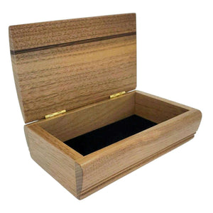 Jewelry Box - Small Treasure Box (Walnut, Wenge) by Mikutowski Woodworking