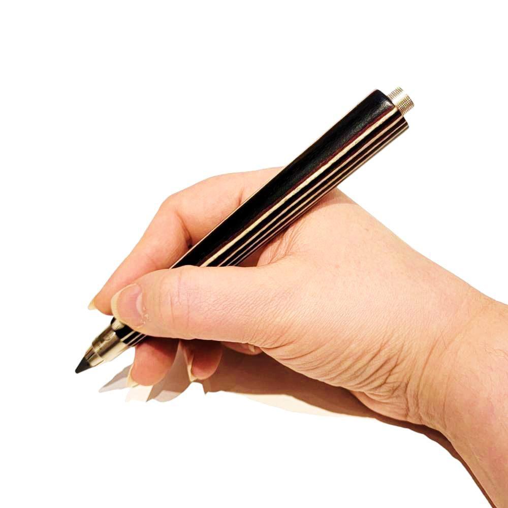 Convertible Clutch Pencil - Bilbao in Multicolor Plywood by Arteavita