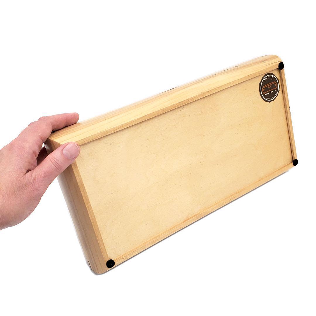 Jewelry Box - Large Valet Box (Tamo Ash, Spalted Maple) by Mikutowski Woodworking