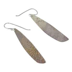 Earrings - Long Petal Dangles by Taviametal