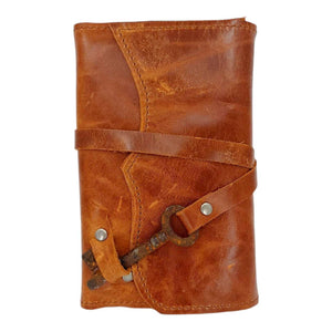 Journal - Small Nottinghill in Cowboy Brown Leather by Divina Denuevo