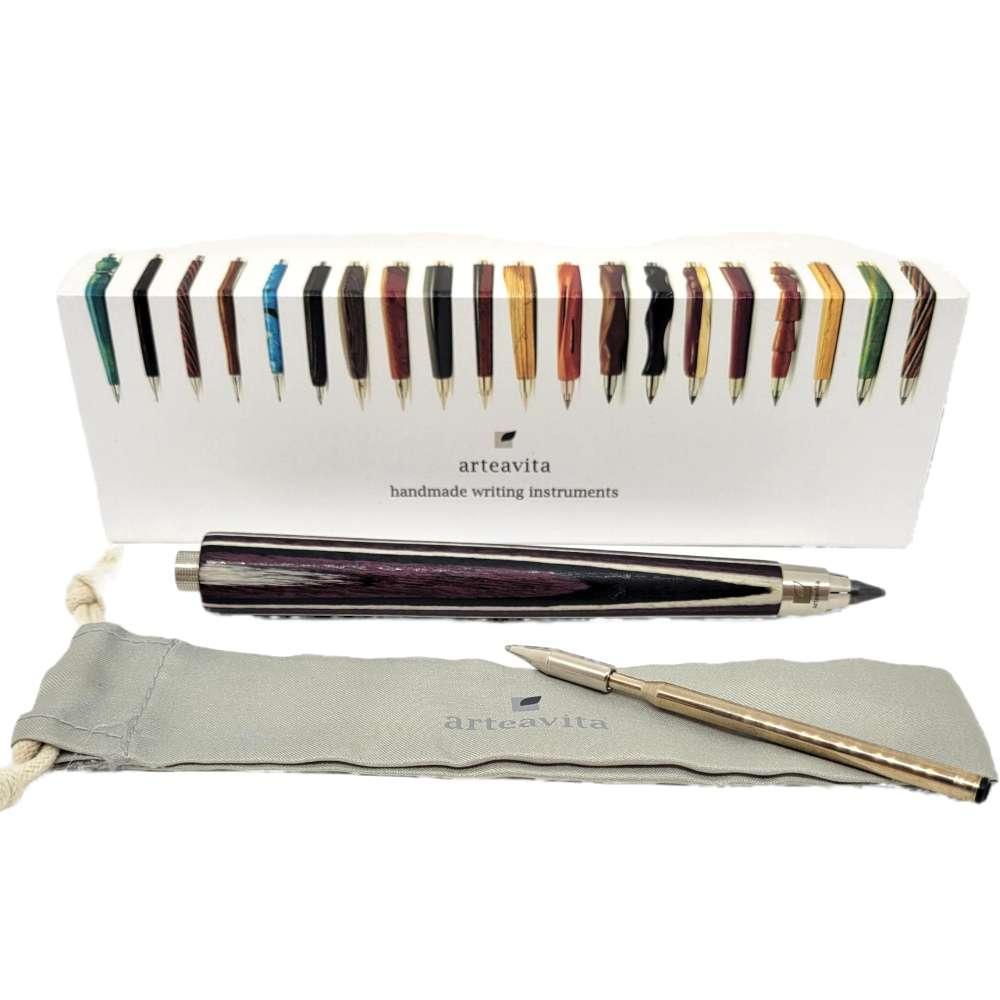 Convertible Clutch Pencil - Bilbao in Multicolor Plywood by Arteavita