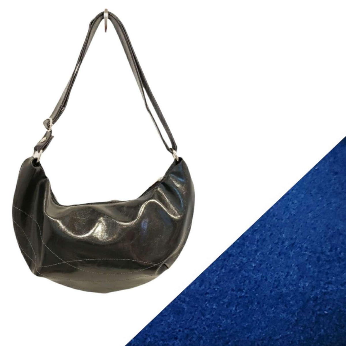 Bag - Foxtrot Medium Slouchy Crescent (Assorted Colors) by Crystalyn Kae
