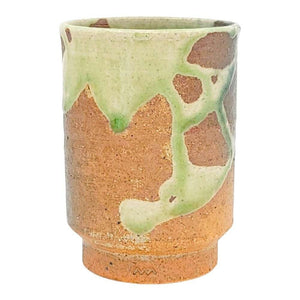 Cup - Large Scarlet Shigaraki-yaki by Asemi Co.
