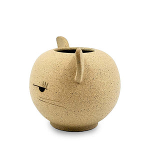 Kitty Cat Vase - Side-Eye by Jennifer Fujimoto