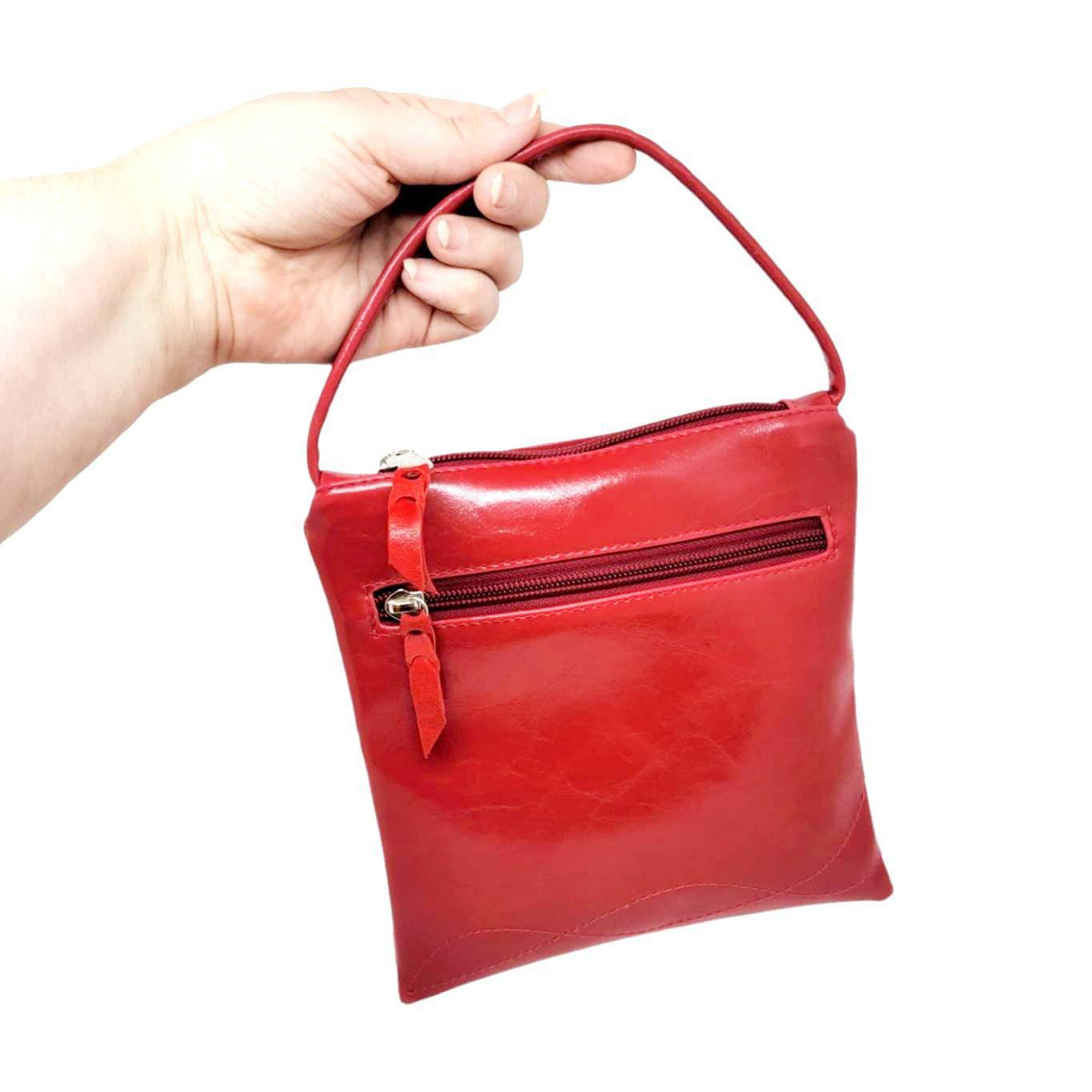 Bag - Cha Cha Tall Adjustable Small Cross Body (Red) by Crystalyn Kae