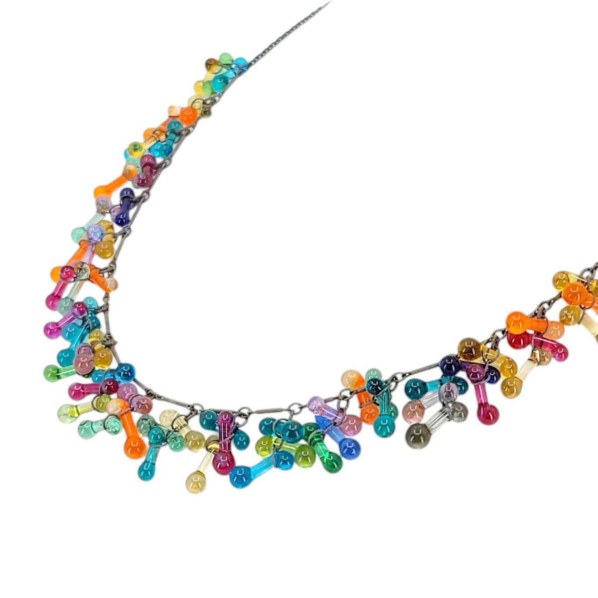 Necklace - Rosetti (Rainbow) by Krista Bermeo Studio