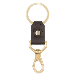 Keychain - Short Brass Swivel (Assorted Colors) by Woolly Made