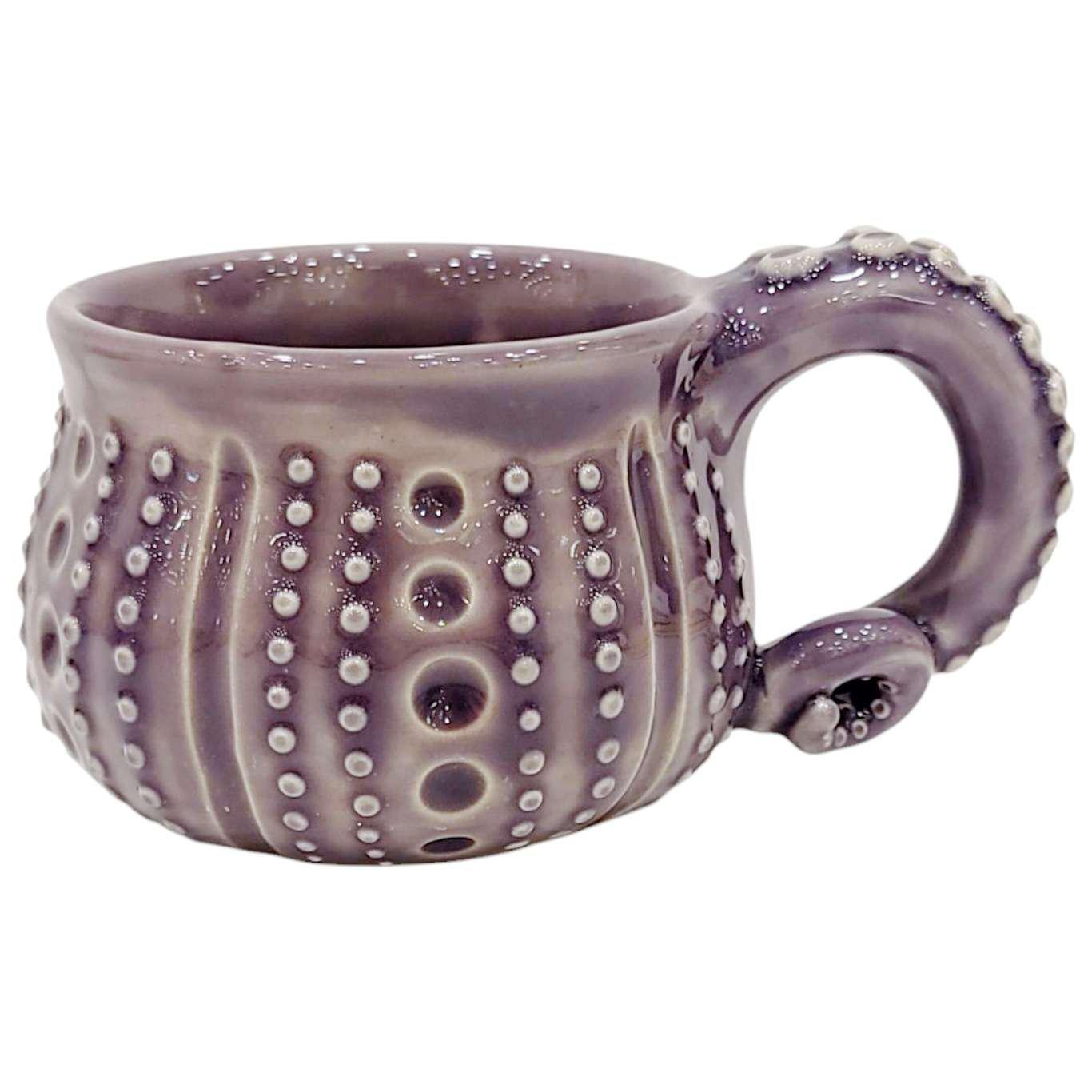 Mug - Octopus (Dusty Purple) by Beach Baby Ceramics
