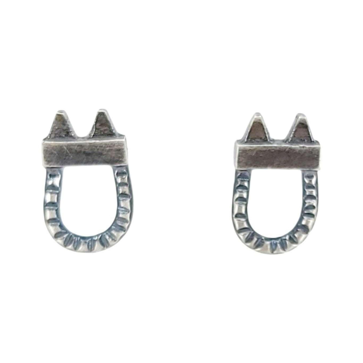 Earrings - Studs - Small Rise (Sterling Silver) by Taviametal
