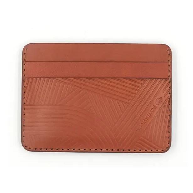 Wallet - Half-Size Textured Leather (Assorted Colors) by Woolly Made