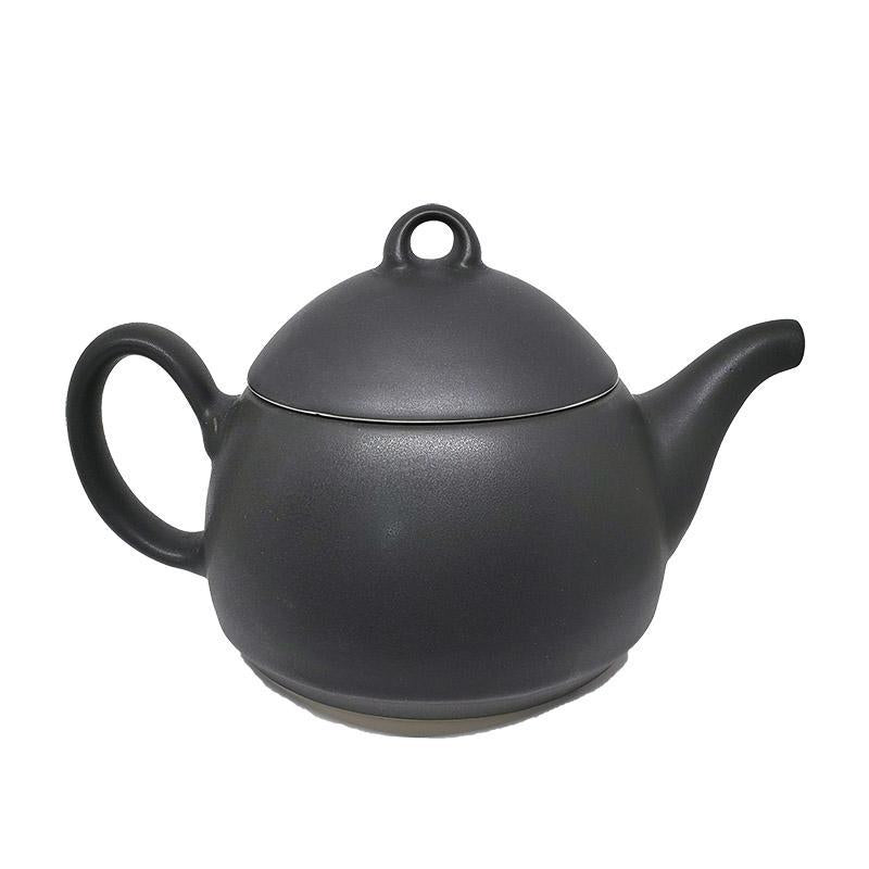 Teapot - Loop in Black Satin by The Bright Angle