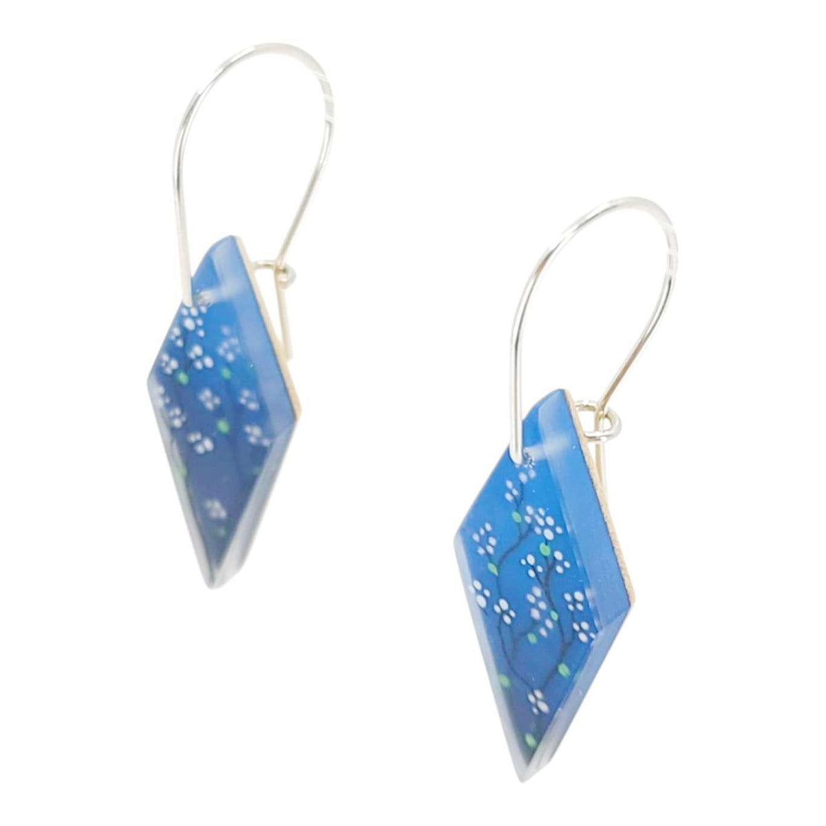 Earrings - Night Blossoms Drops by Fernworks