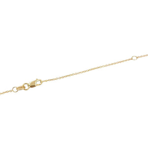 Necklace - Flame Charm (14k Yellow Gold) by Corey Egan