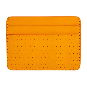 Wallet – Half-Size Perforated Leather (Assorted Colors) by Woolly Made