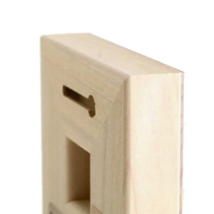 Wall Art - Finch Family on 10in x 10in Wood Panel by The Mincing Mockingbird