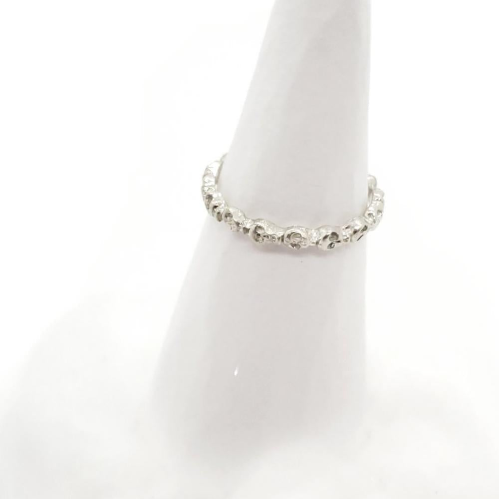 Ring - Mini Skull Eternity in Sterling Silver by Michelle Chang