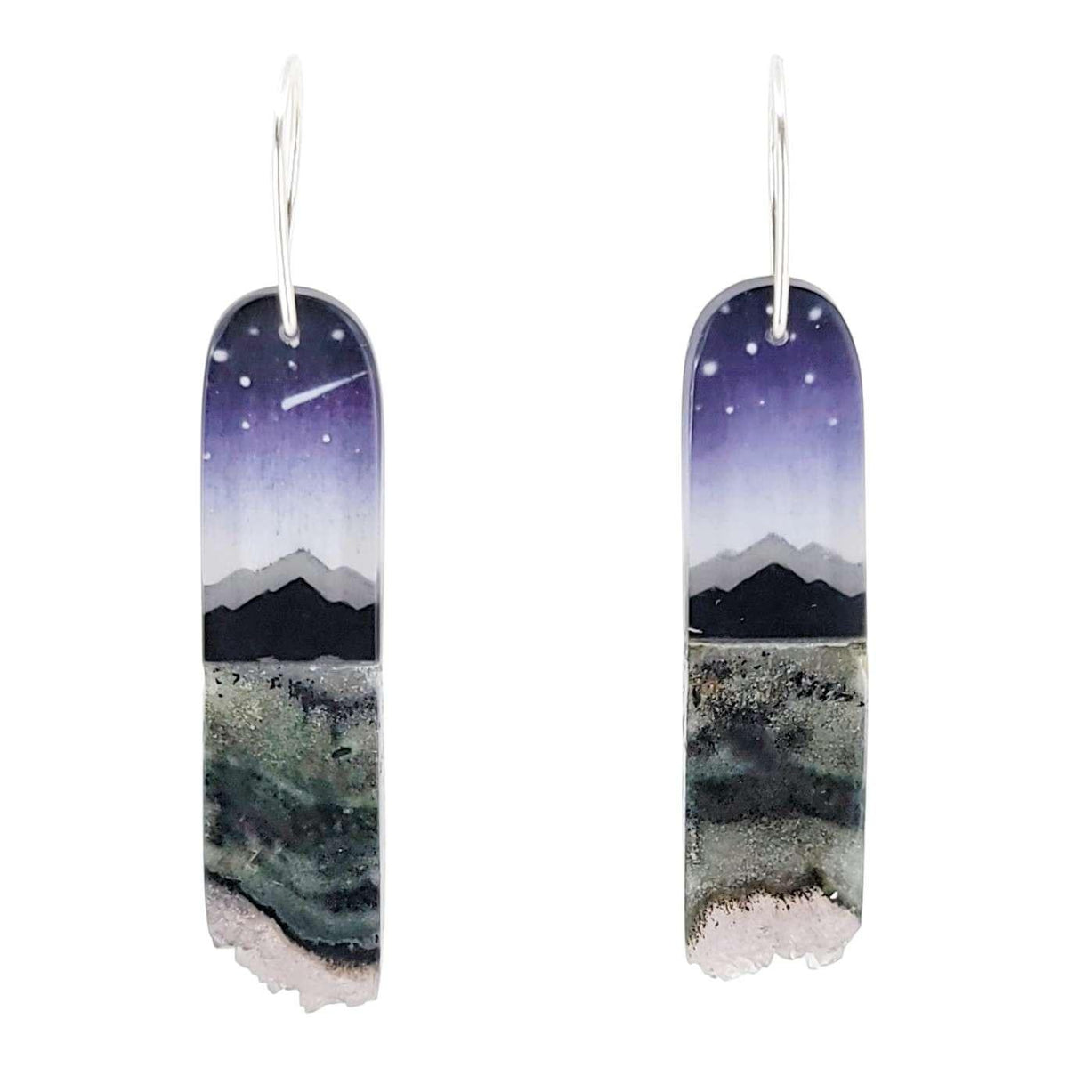 Earrings - Crystal Hills Drops by Fernworks