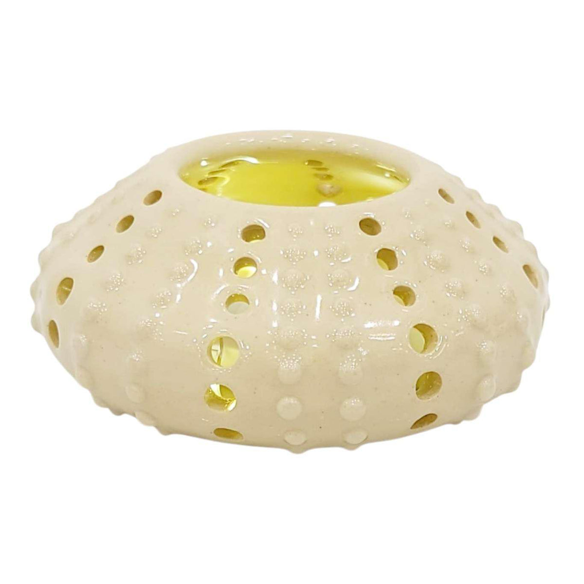 Votive - Sea Urchin (Off White) by Beach Baby Ceramics