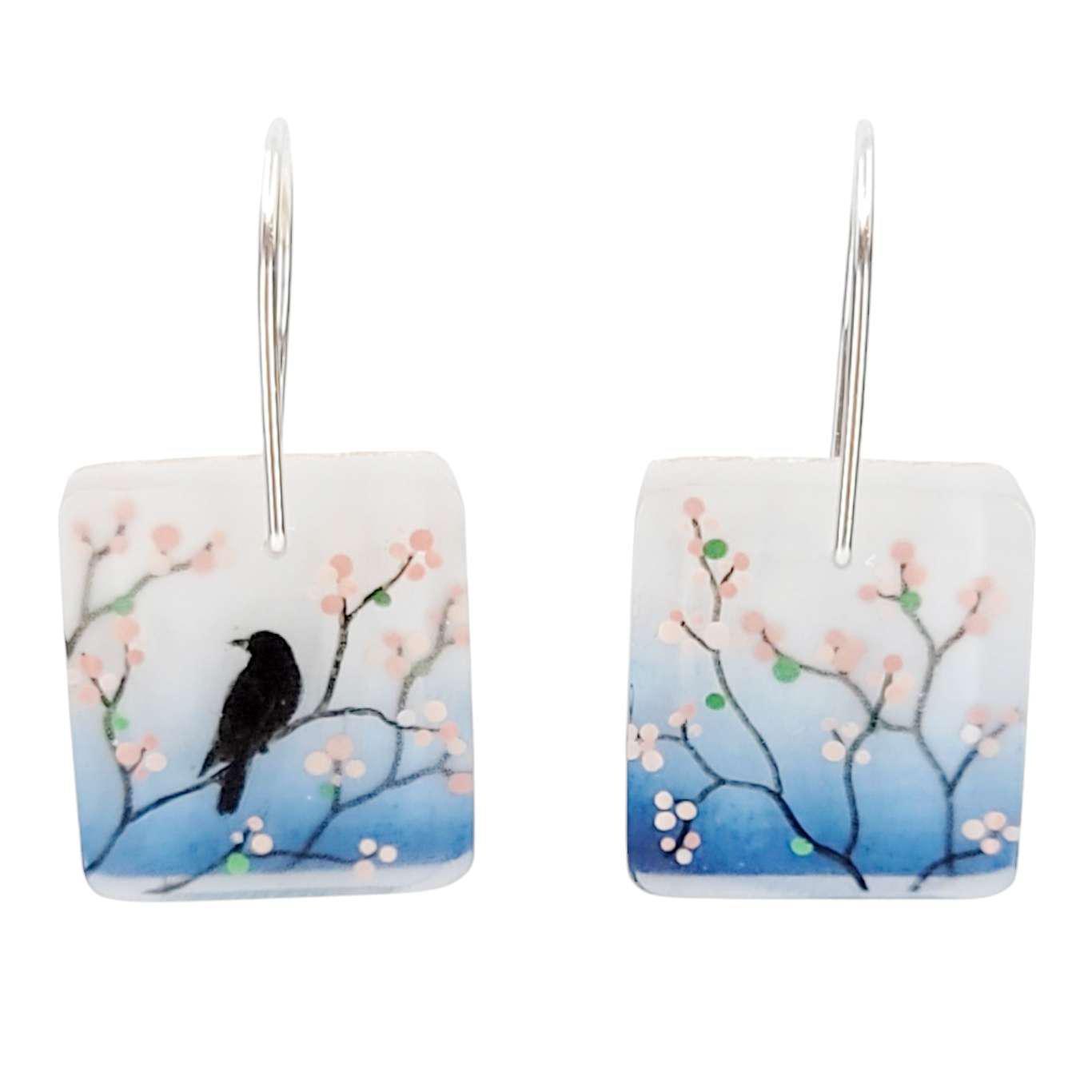 Earrings - Spring Blooms Drops by Fernworks