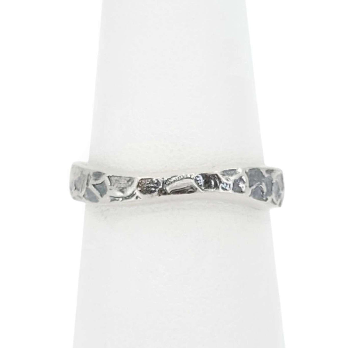 Ring - Size 7 - Heavily Textured Ribbon (Sterling Silver) by Taviametal