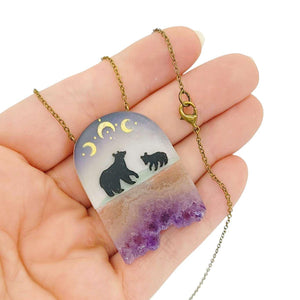 Necklace - Mama Bear Crystal by Fernworks