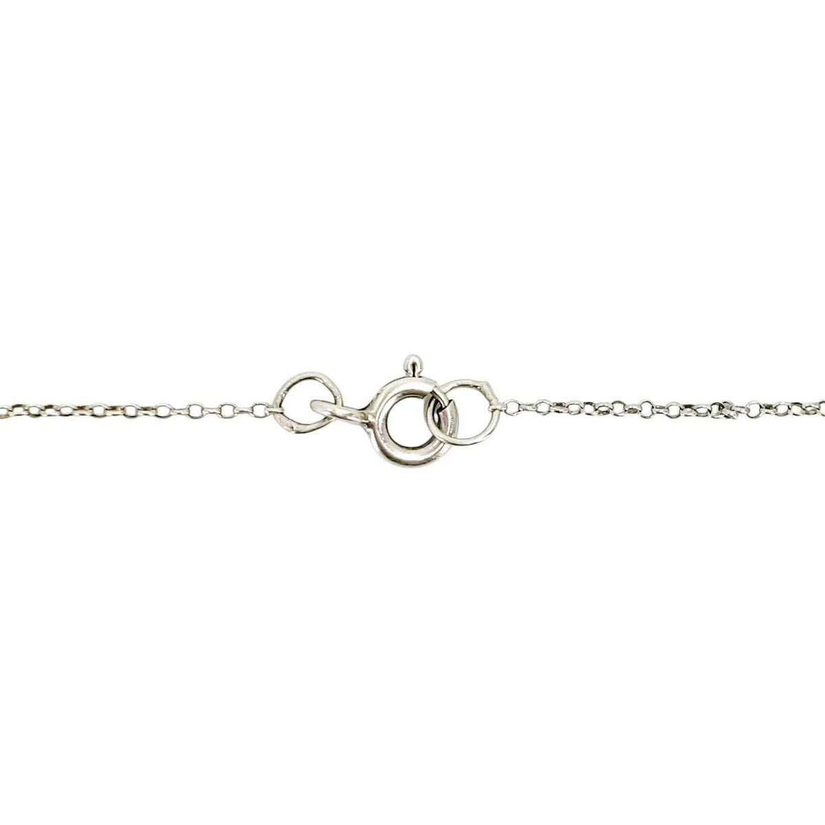 Necklace - Heart Cutout in 14k Yellow Gold with Sterling Silver Chain by Michelle Chang
