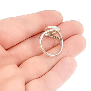 Ring - Size 7 - Cleo (Fire Opal, Sterling Silver) by Corey Egan