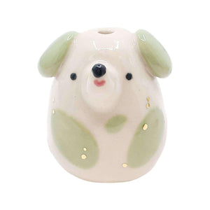 Figurine - Petite Pup Bud Vase (Assorted) by The Pottery Parade