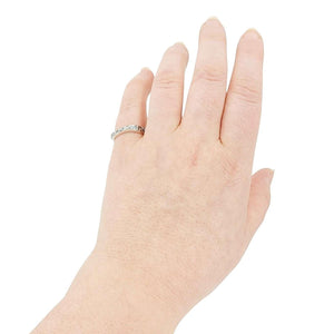 Ring - Size 7 - Heavily Textured Ribbon (Sterling Silver) by Taviametal