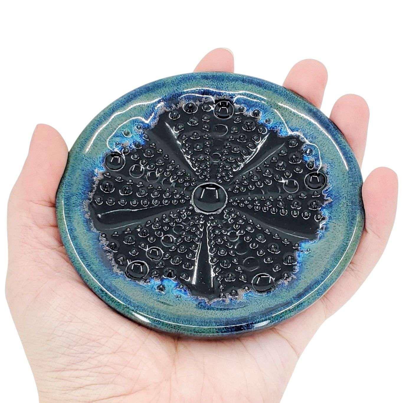Grater - Sea Urchin (Bioluminescence) by Beach Baby Ceramics
