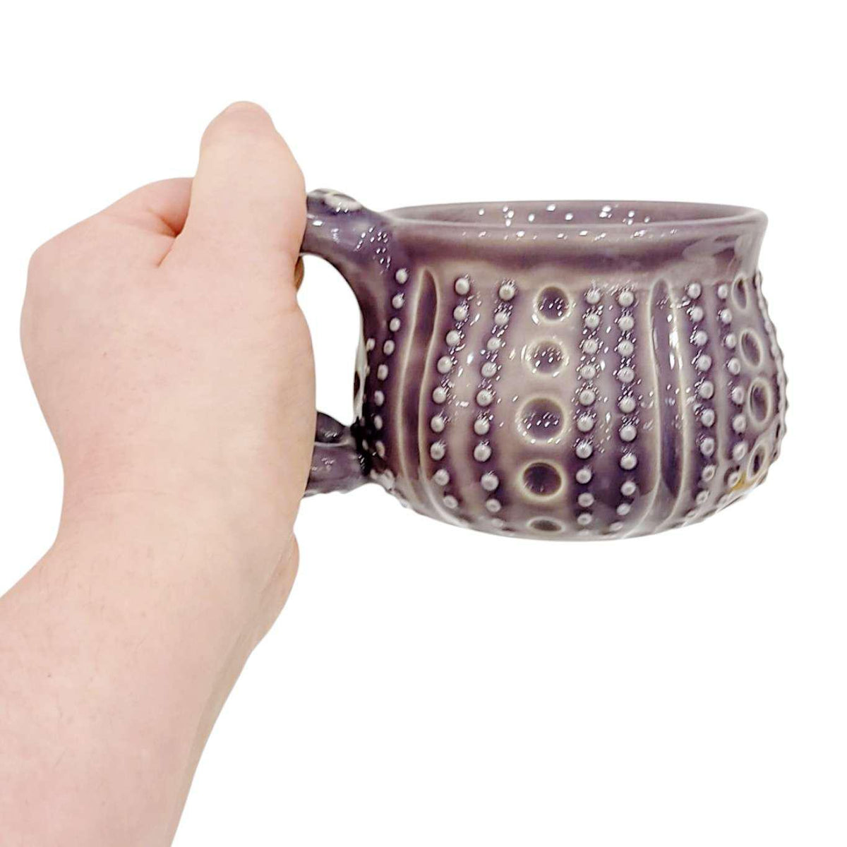 Mug - Octopus (Dusty Purple) by Beach Baby Ceramics
