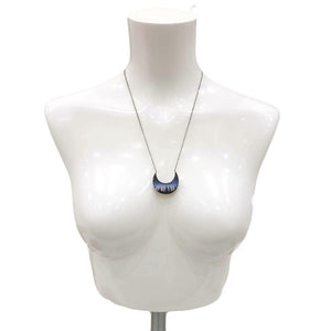 Necklace - Crescent Woods Painted by Fernworks