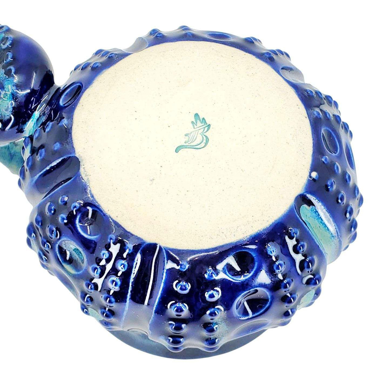 Mug - Octopus (Cobalt and Turquoise) by Beach Baby Ceramics