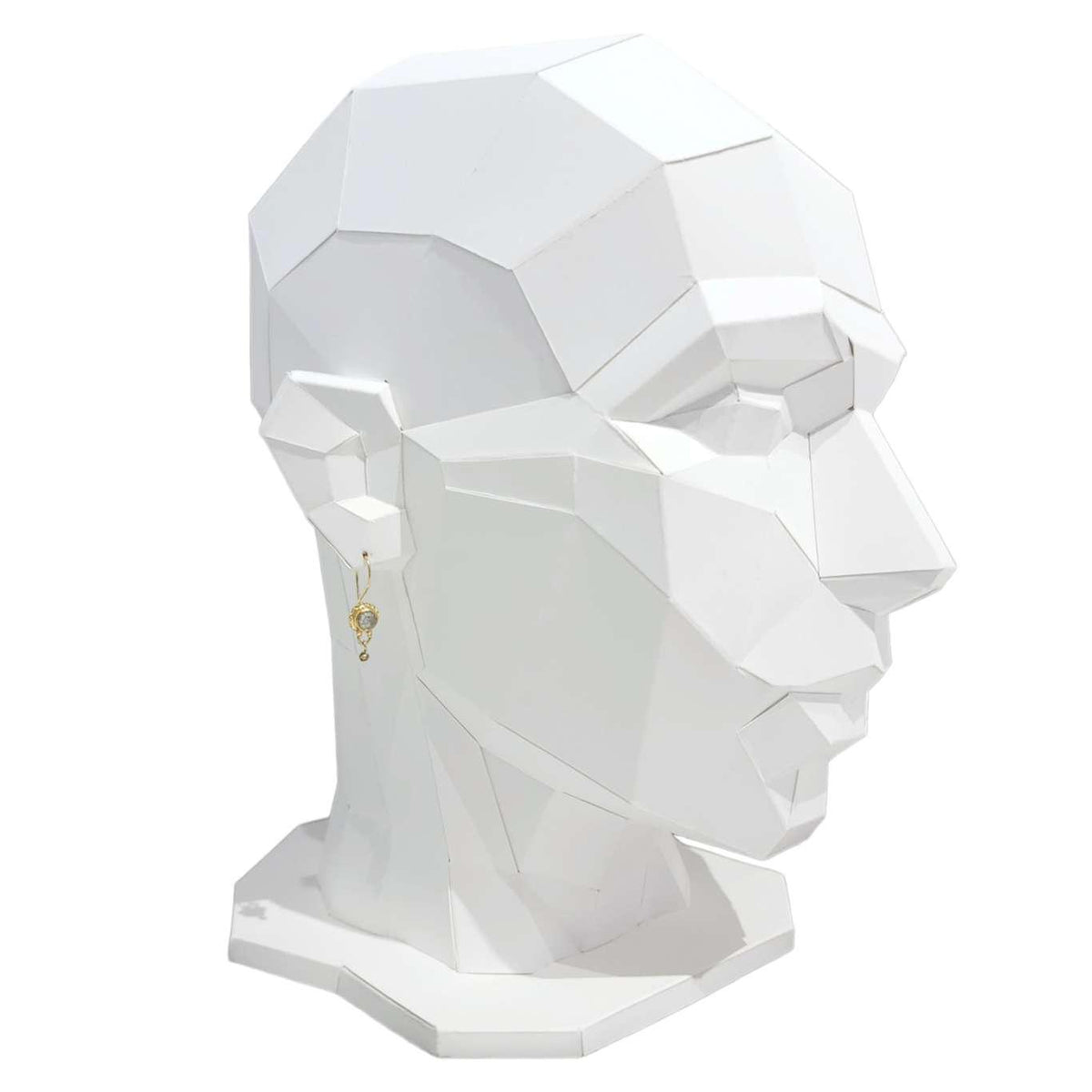 Earrings - Rose Cut Diamonds in 22k and 18k Yellow Gold by Allison Kallaway