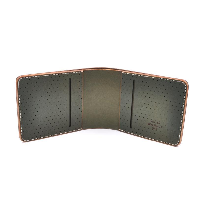 Wallet – Landscape in Mixed Finish Leather (Assorted Colors) by Woolly Made