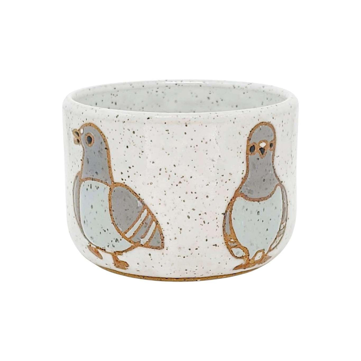 Mug - 12oz Medium (Pigeons) by Annie’s Potteries