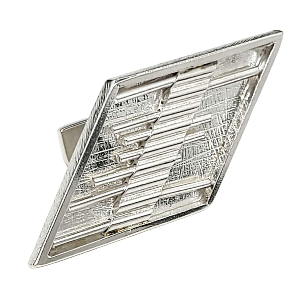 Cufflinks - Chevron in Bright Sterling Silver by Dana C. Fear