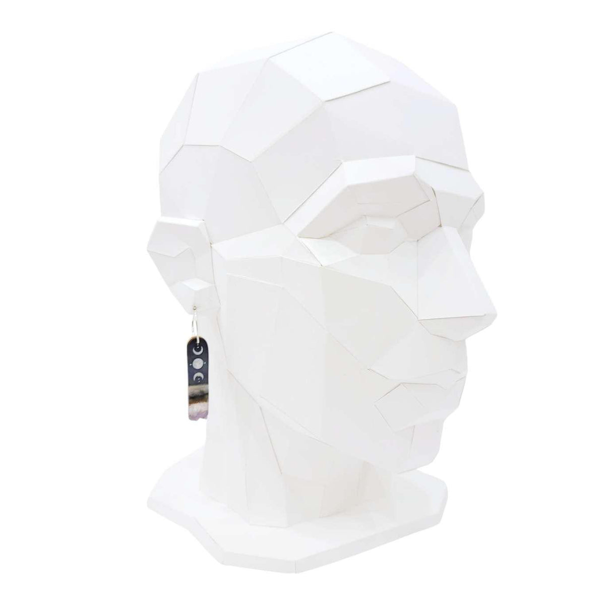 Earrings - Crystal Moons Drops by Fernworks