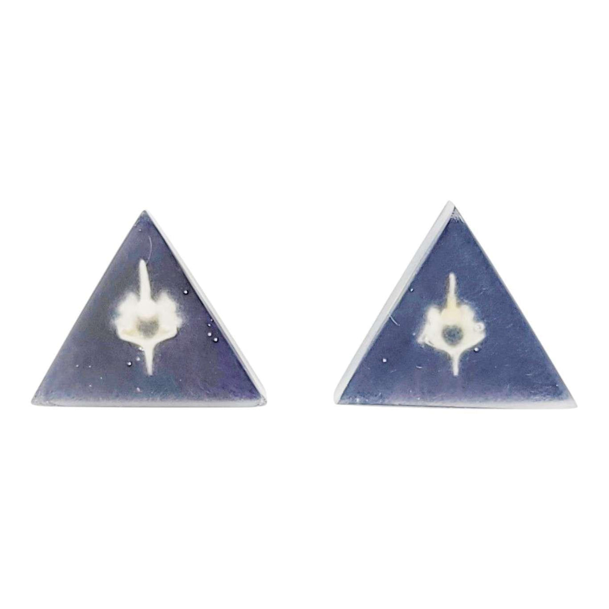 Earrings - Tiny Vertebrae Studs by Fernworks