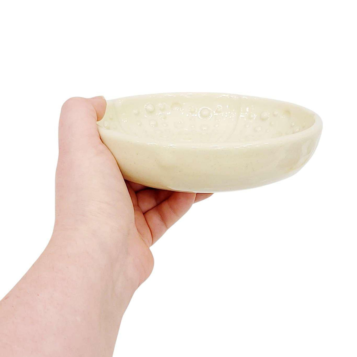 Bowl - Sea Urchin (Off White) by Beach Baby Ceramics