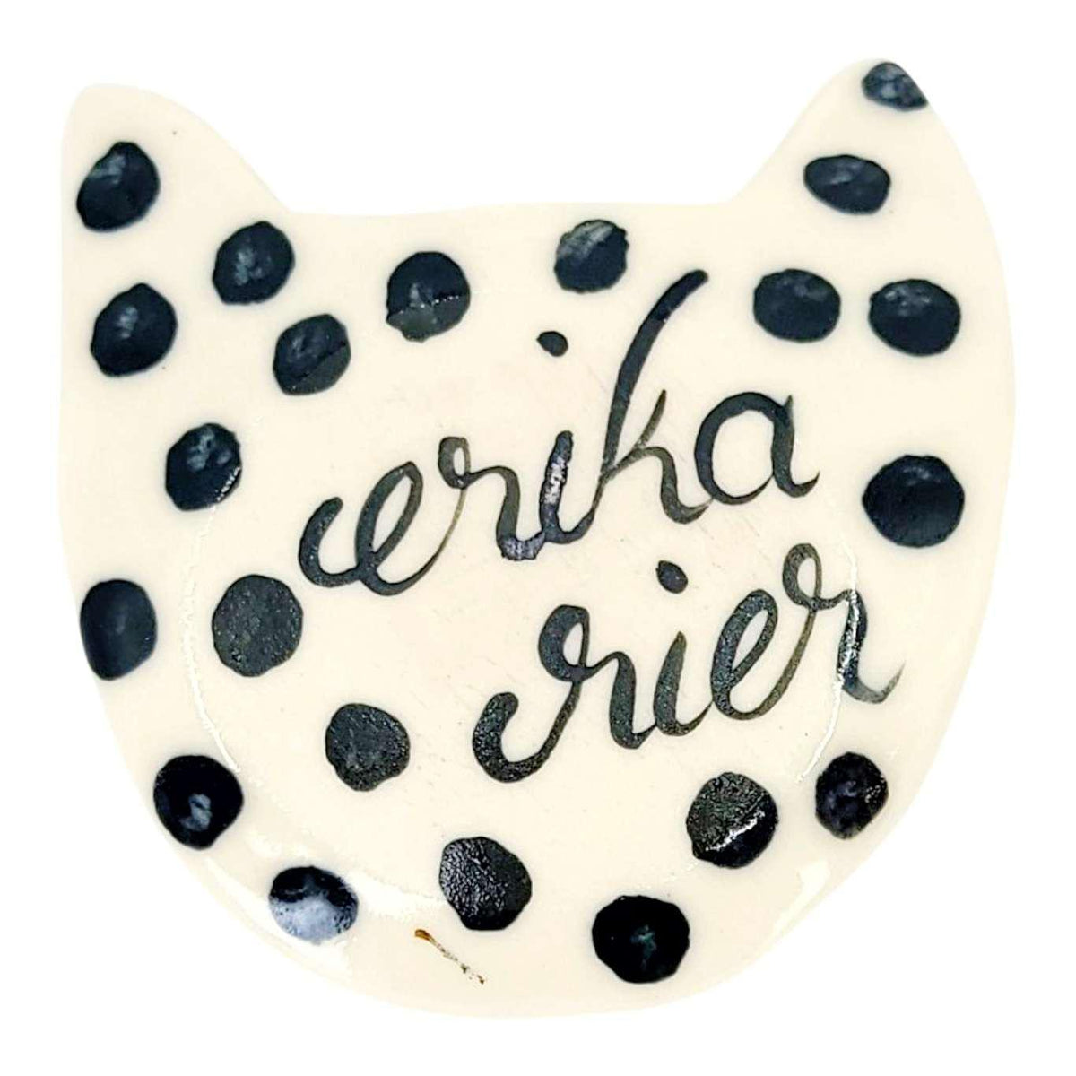 Ring Dish - Little Tiger (Green) by Erika Rier