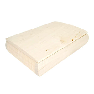 Jewelry Box - Small - Tranquility (Curly Maple) by Mikutowski Woodworking