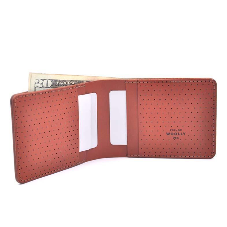 Wallet – Landscape in Mixed Finish Leather (Assorted Colors) by Woolly Made