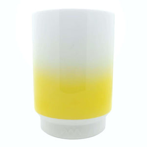 Cup - Large Hasami-yaki in Lemon Yellow Gradient by Asemi Co.