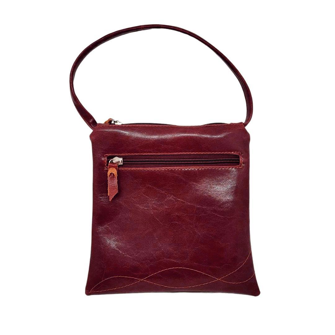 Bag - Cha Cha Tall Adjustable Small Cross Body (Wine) by Crystalyn Kae